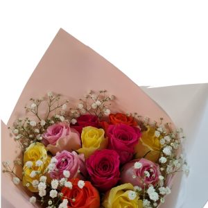 Alternative view of MIXED ROSE BUNCH