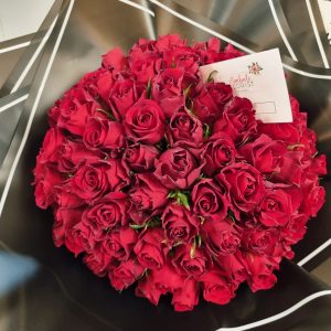 RED ROSE BUNCH - 100